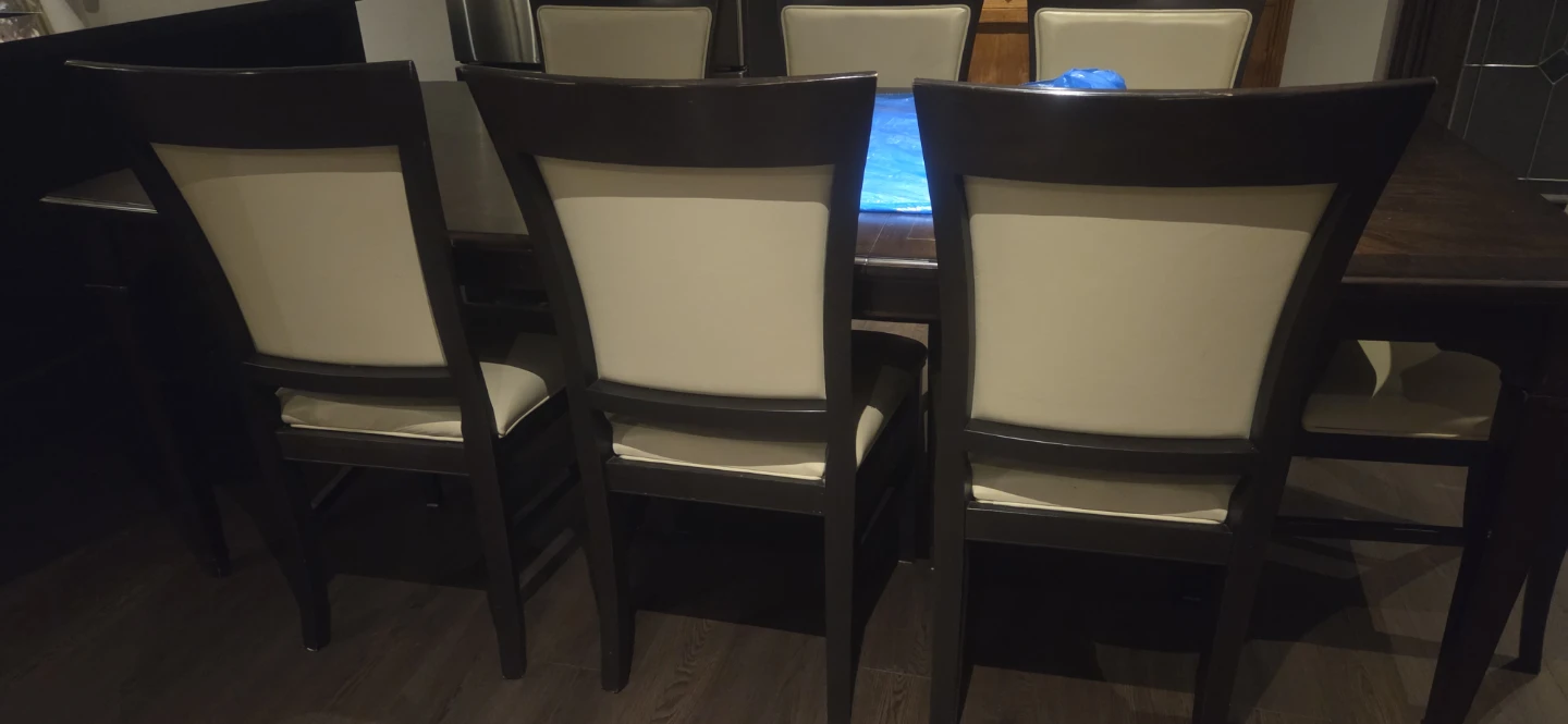 Dining table set with 8 chairs - photo 3