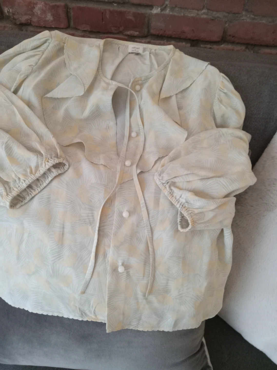 Wilfred patterned blouse