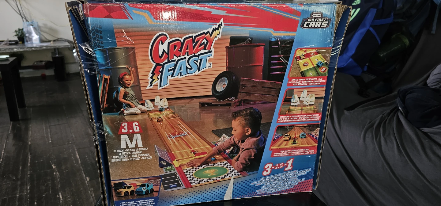 Little Tikes Crazy Fast 3-in-1 Playset - photo 2