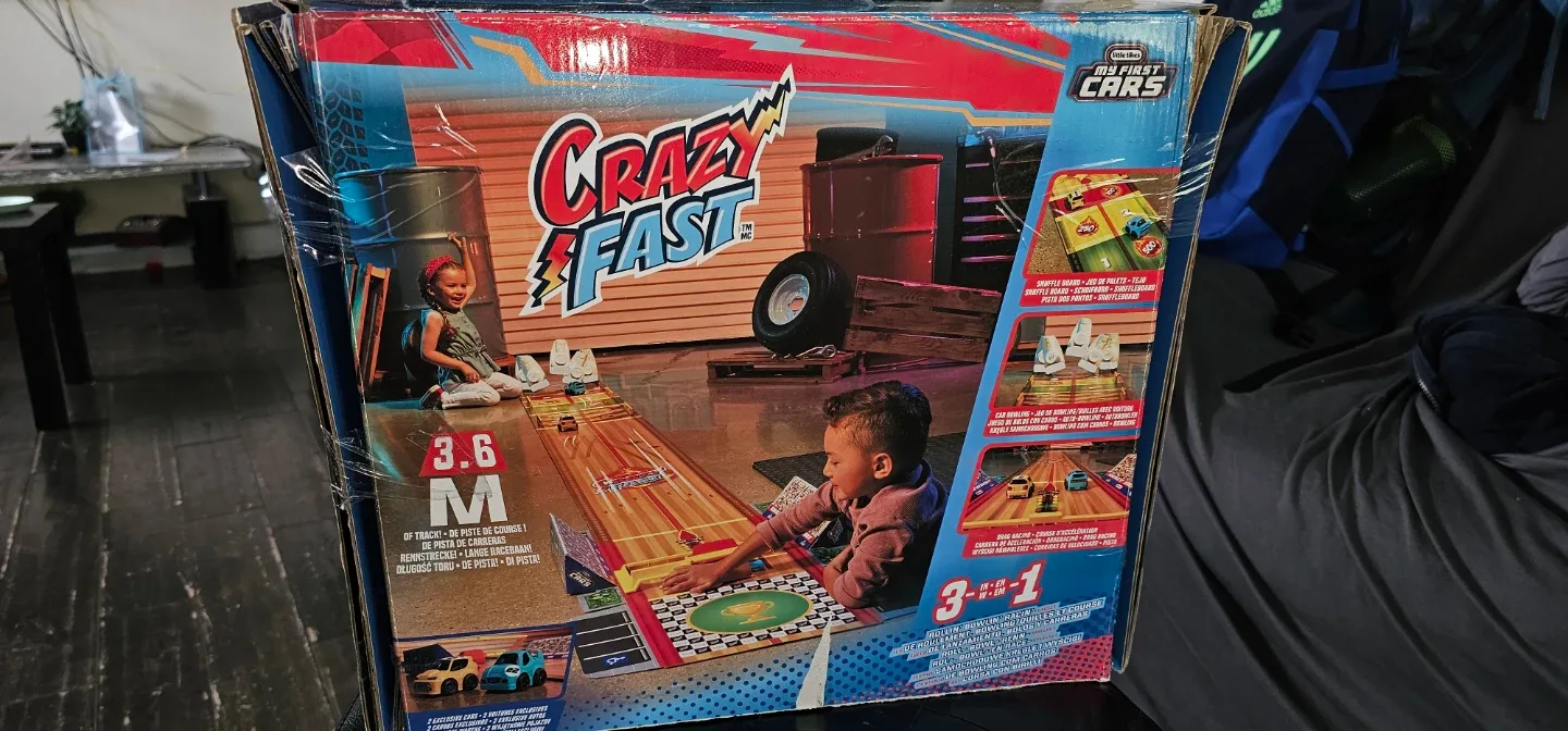 Little Tikes Crazy Fast 3-in-1 Playset - photo 2