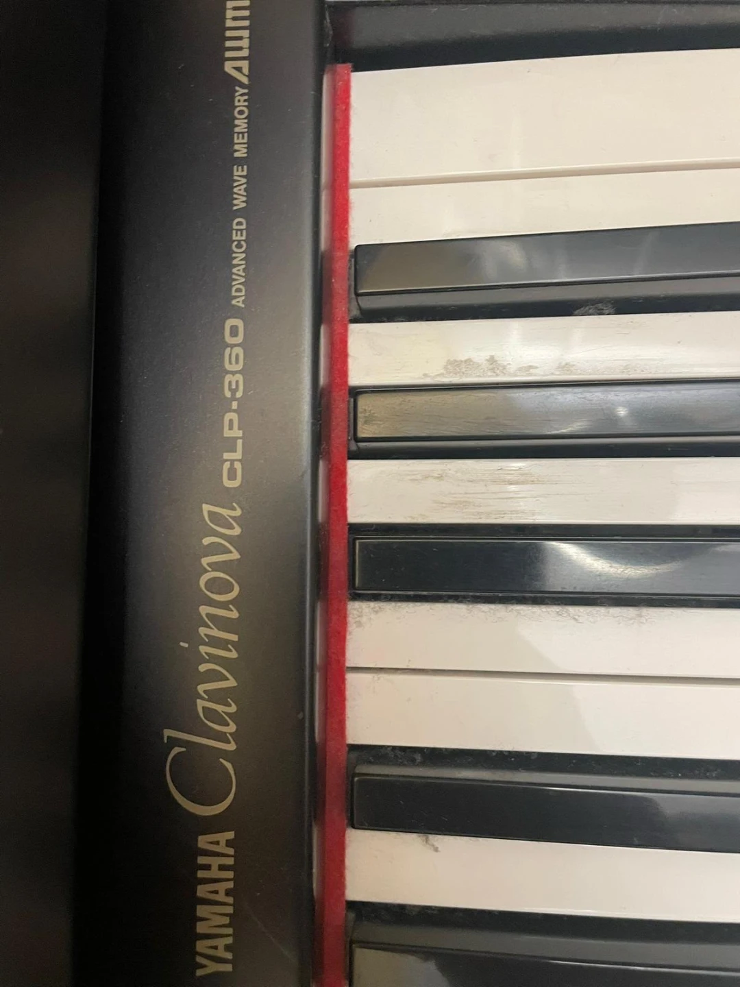 Yamaha Clavinova CLP-360 Digital Piano - photo 3