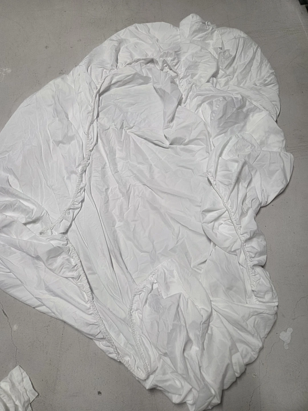 White Fitted Sheet - photo 4