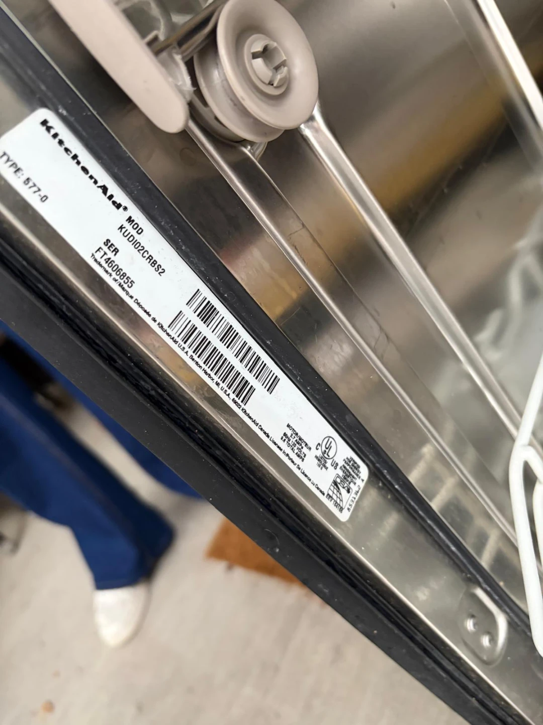 KitchenAid Stainless Steel Dishwasher - photo 3