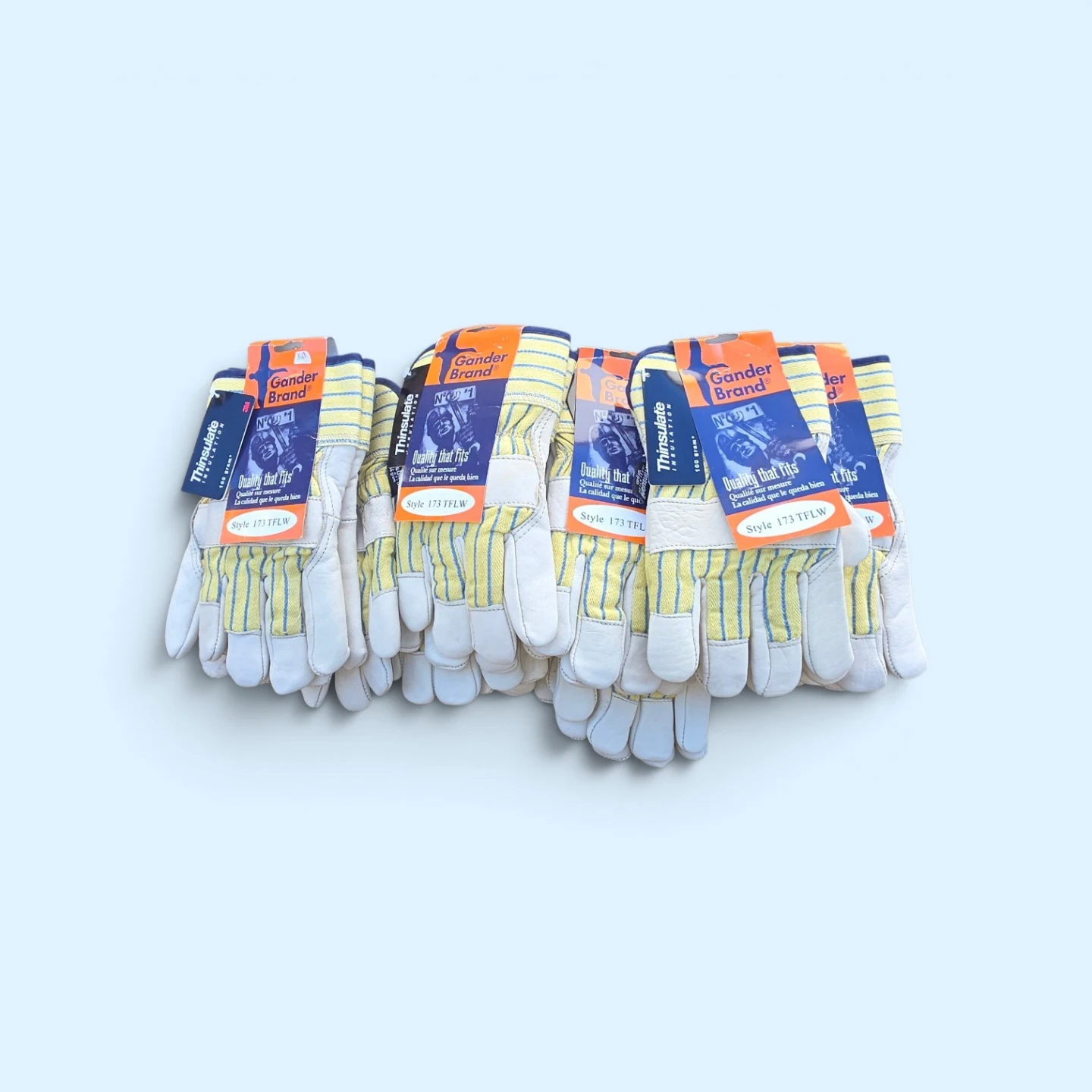 10 pairs of Medium Gander Brand Thinsulate Work Gloves - photo 2