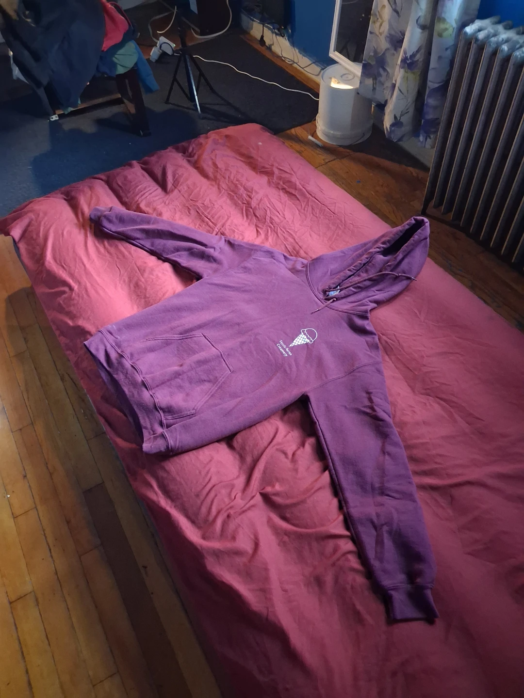 Ferris Acres Creamery Purple Hoodie - photo 2