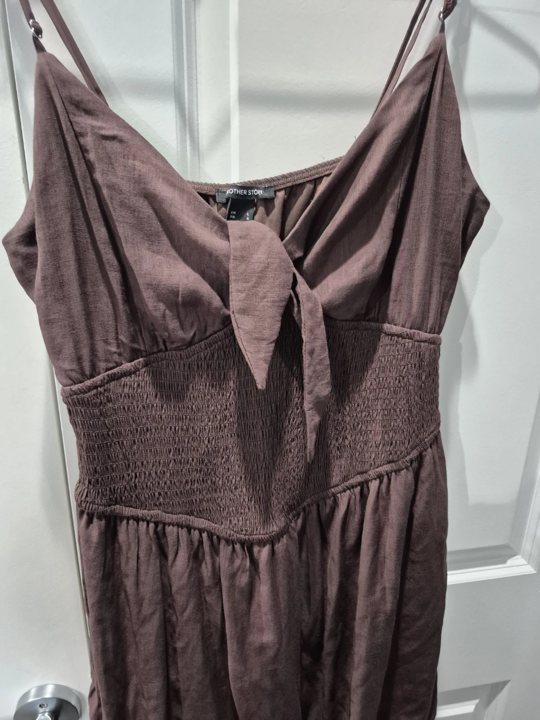 brown maxi dress - photo 3