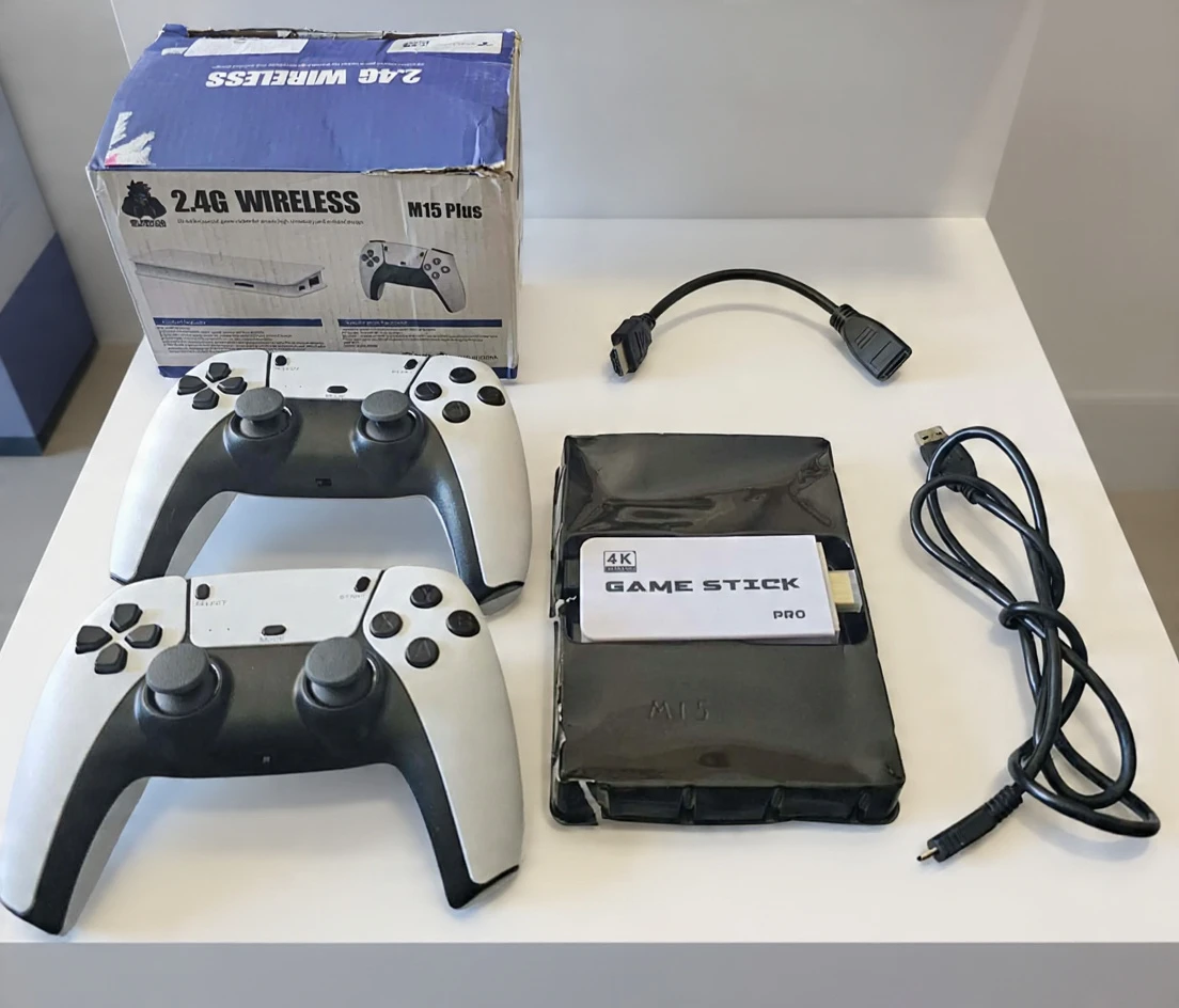 SJEAM M15 Plus 4K Wireless Retro Game Console