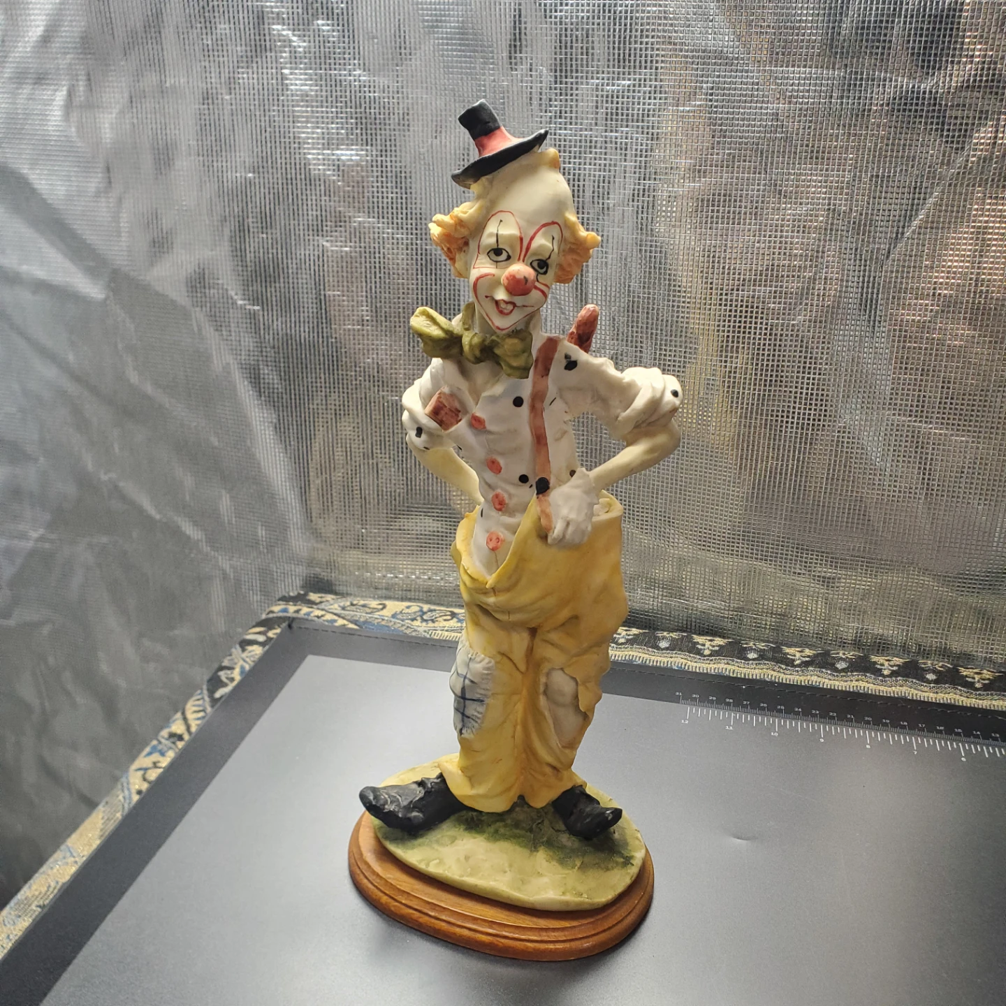 Vintage Halloween Clown Figurine