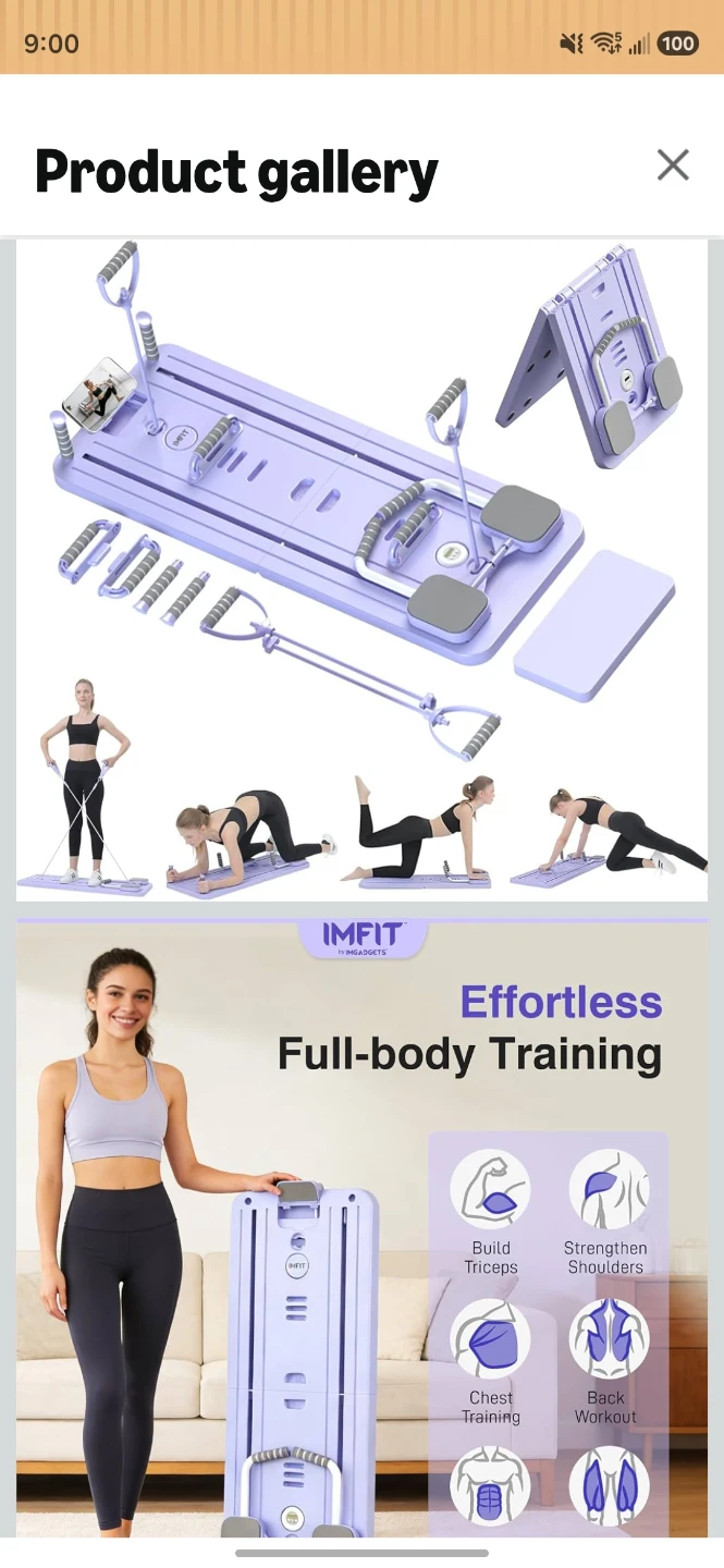 Pilates reformer board - photo 3