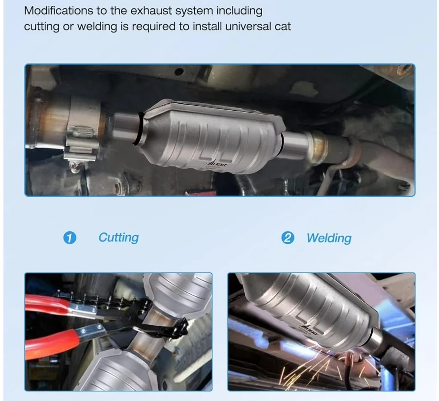 Universal Catalytic Converter CAT104R2T - photo 3