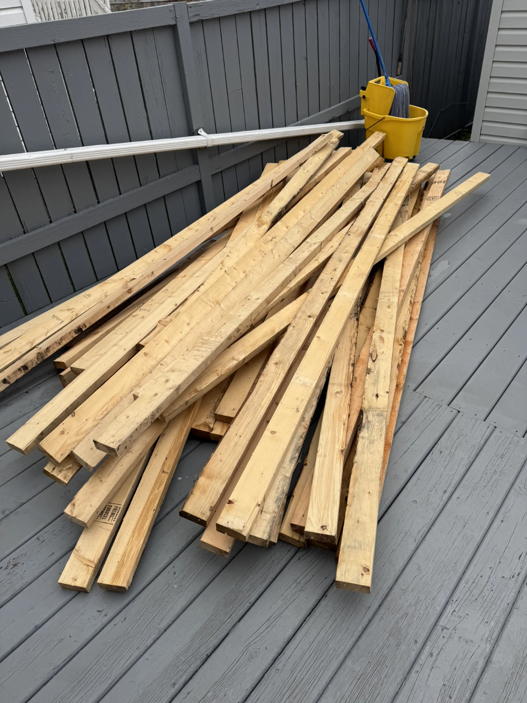 Assorted OSB Sheathing and Dimensional Lumber - photo 4