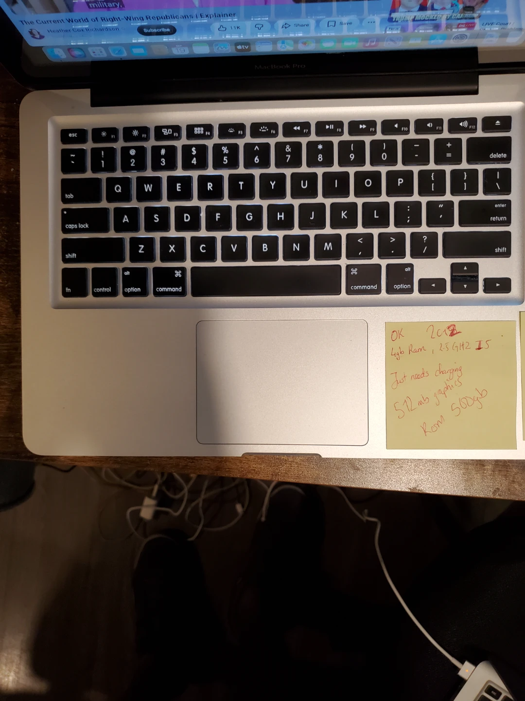 Apple MacBook Pro 2012 Laptop - photo 2