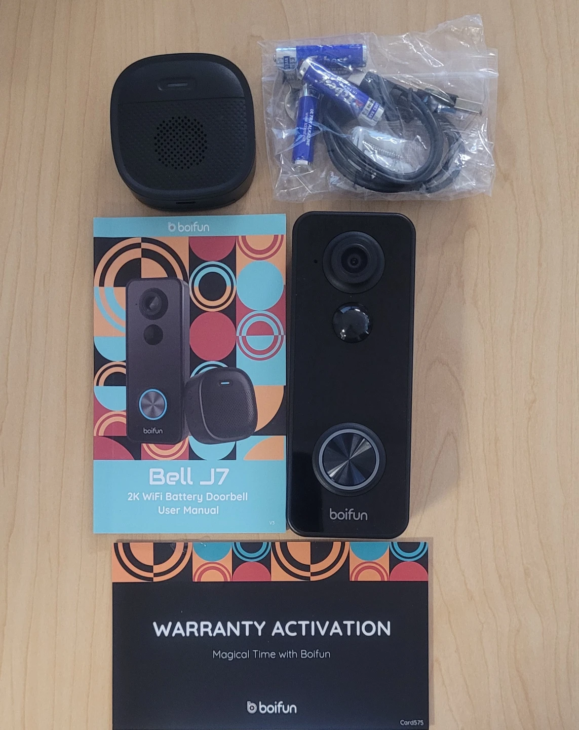 BOIFUN 2K Head-to-Toe View Wireless Doorbell Camera - photo 4
