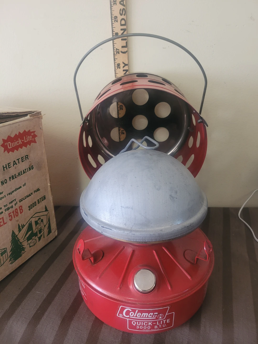 Vintage Coleman Quick-Lite 518B Catalytic Heater - photo 2