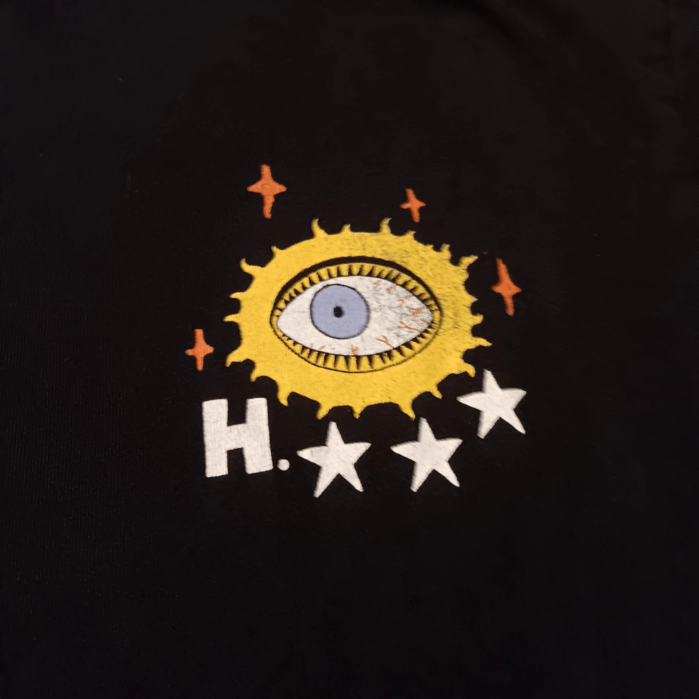 Zara Black Graphic T-Shirt Size S - photo 3