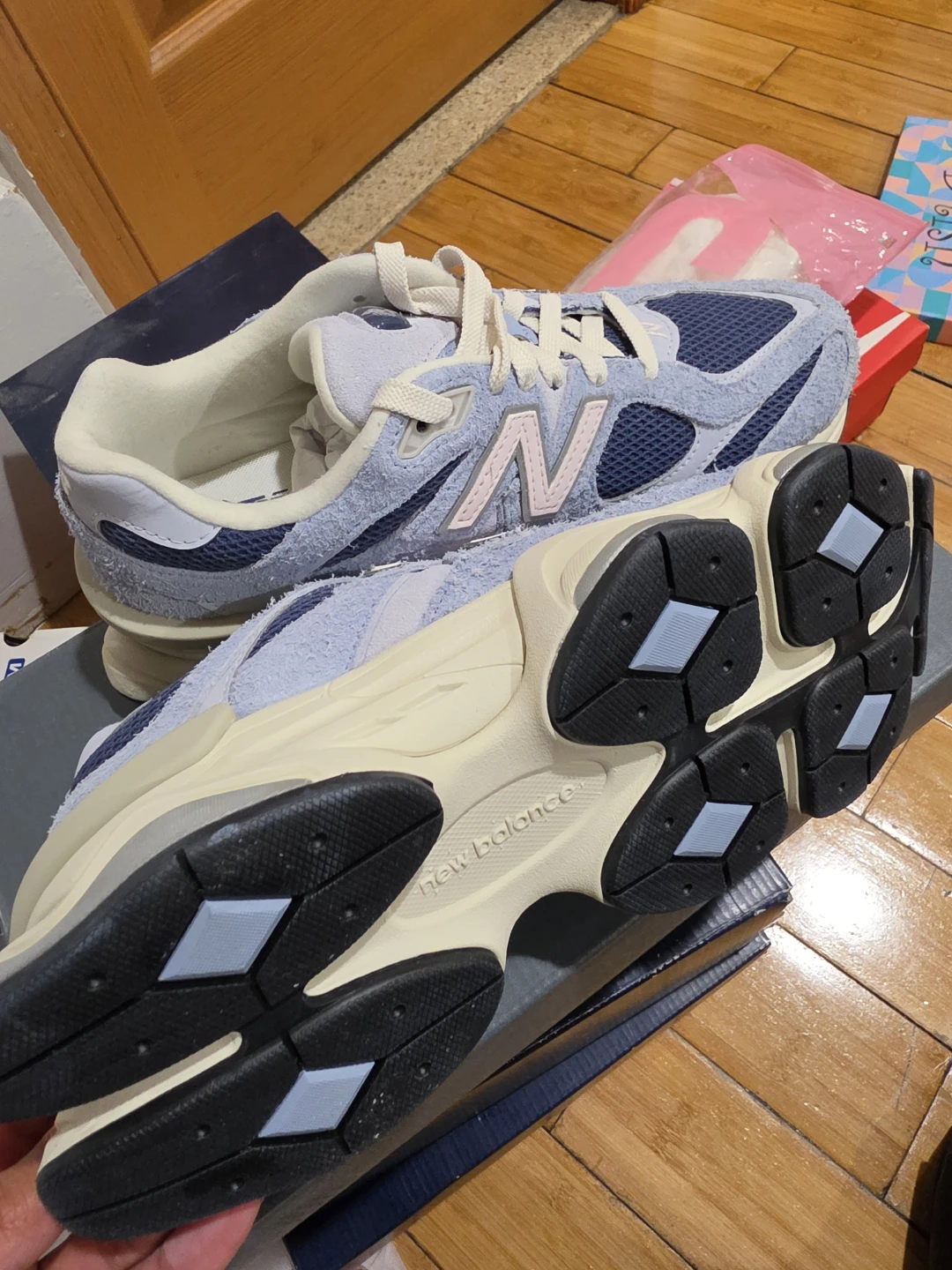 New Balance 9060 Blue Sneakers - photo 3