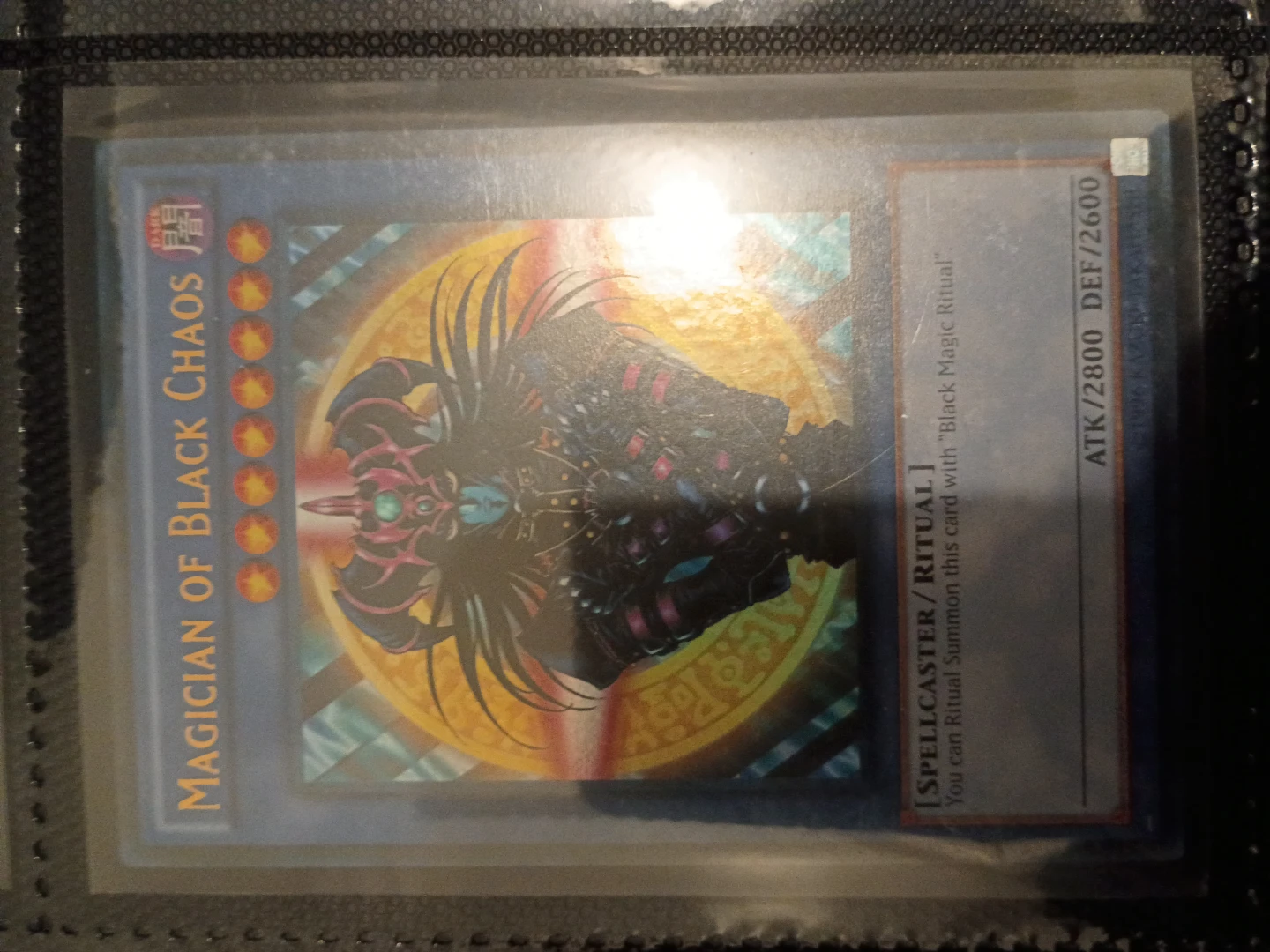 Yu-Gi-Oh! Magician of Black Chaos Card🏈