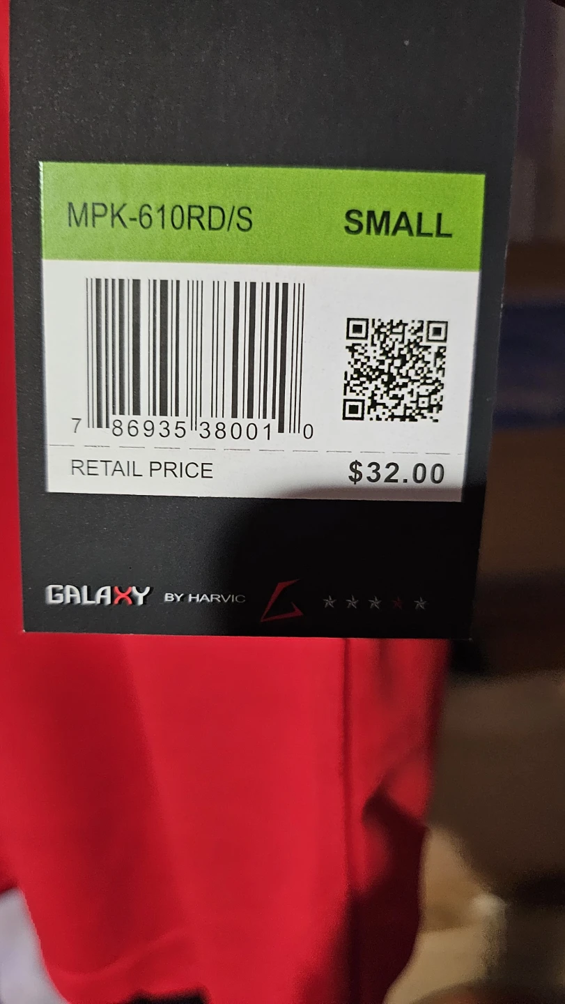 Galaxy by Harvic Red Polo Shirt Small - photo 4