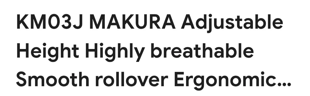 Makura Adjustable Ergonomic Pillow - photo 2