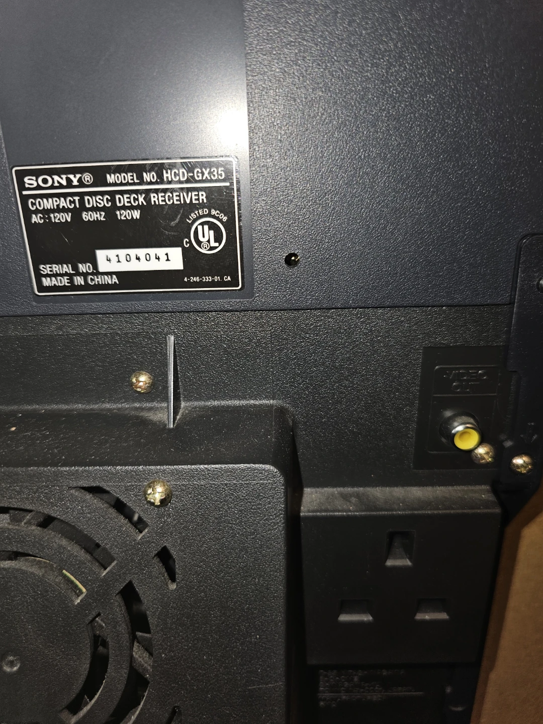 Sony Mini Hi-Fi Component System HCD-GX35 - photo 3