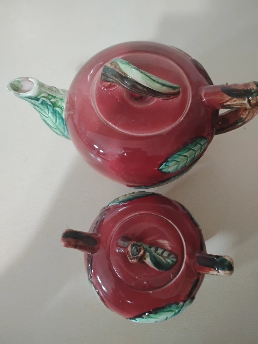 Vintage Apple Themed Tea Set - photo 2