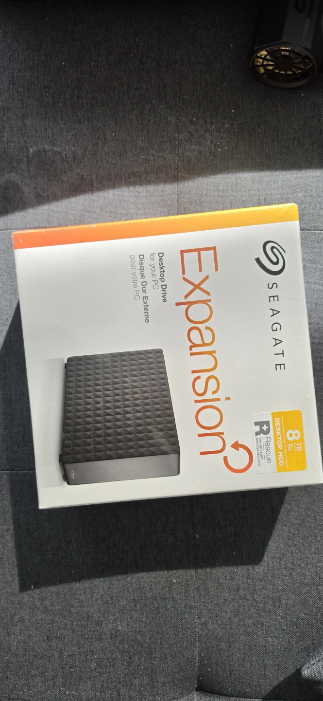 Seagate 8TB Desktop External Hard Drive