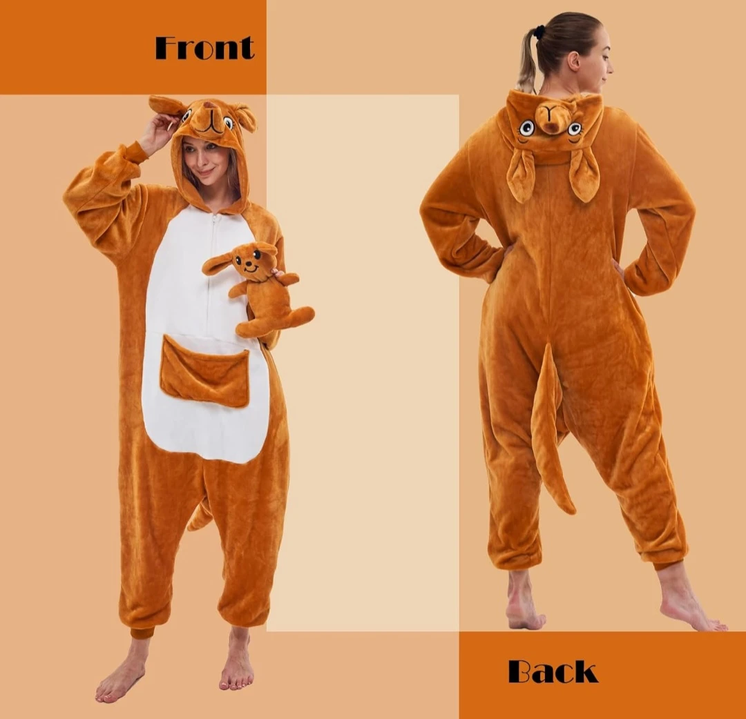 Kangaroo One-Piece Pyjamas - photo 4