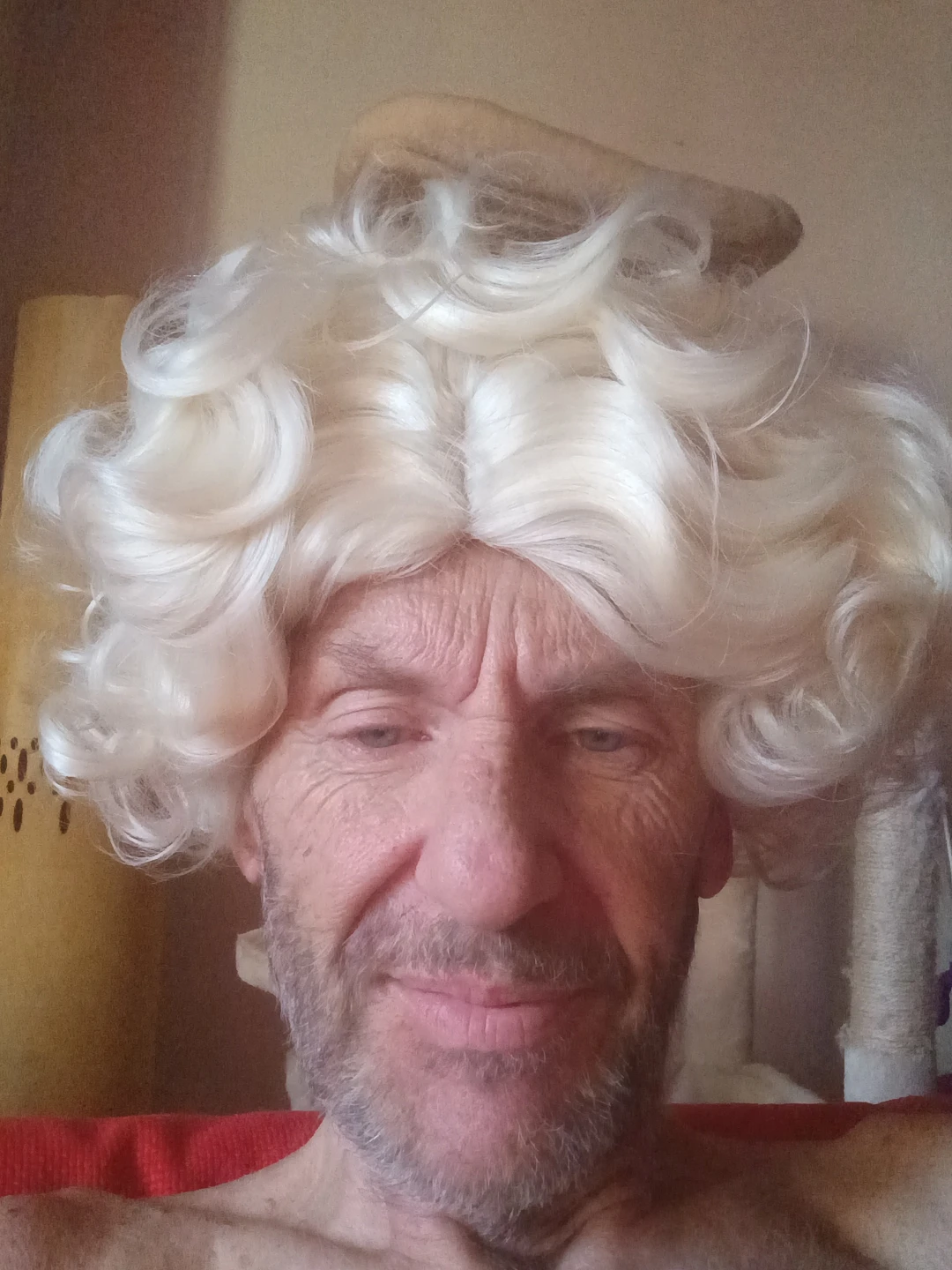 Blonde Curly Wig - photo 2
