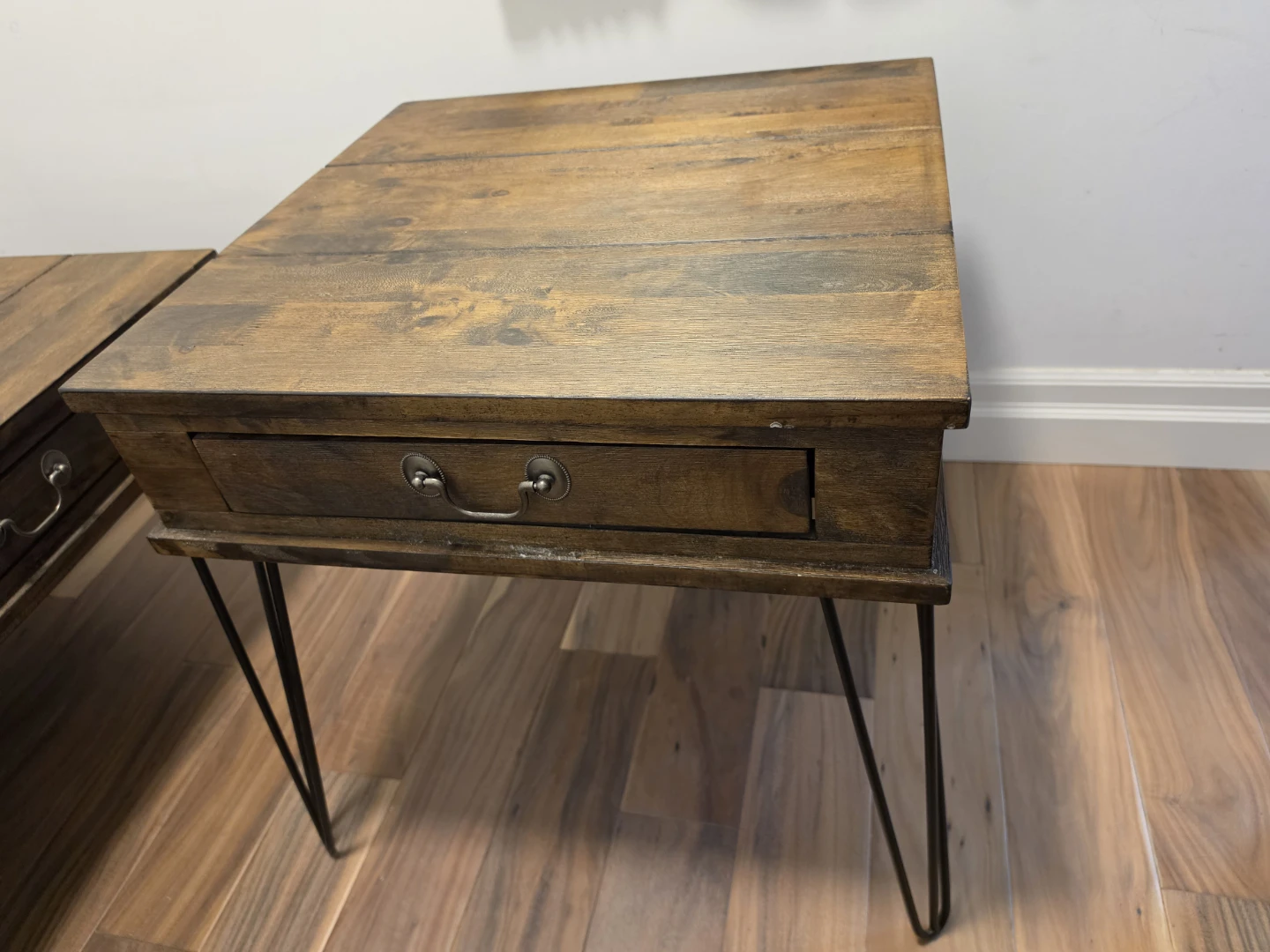 Moving Sale – 3-Piece Rustic Coffee Table & Side Table Set - photo 4