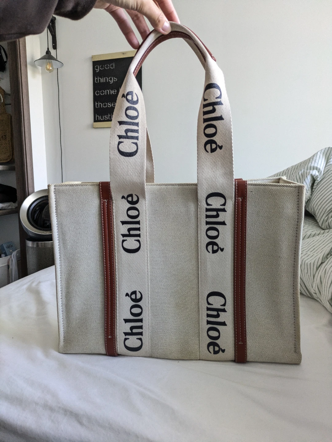 Chloé Woody Tote Bag (read description)