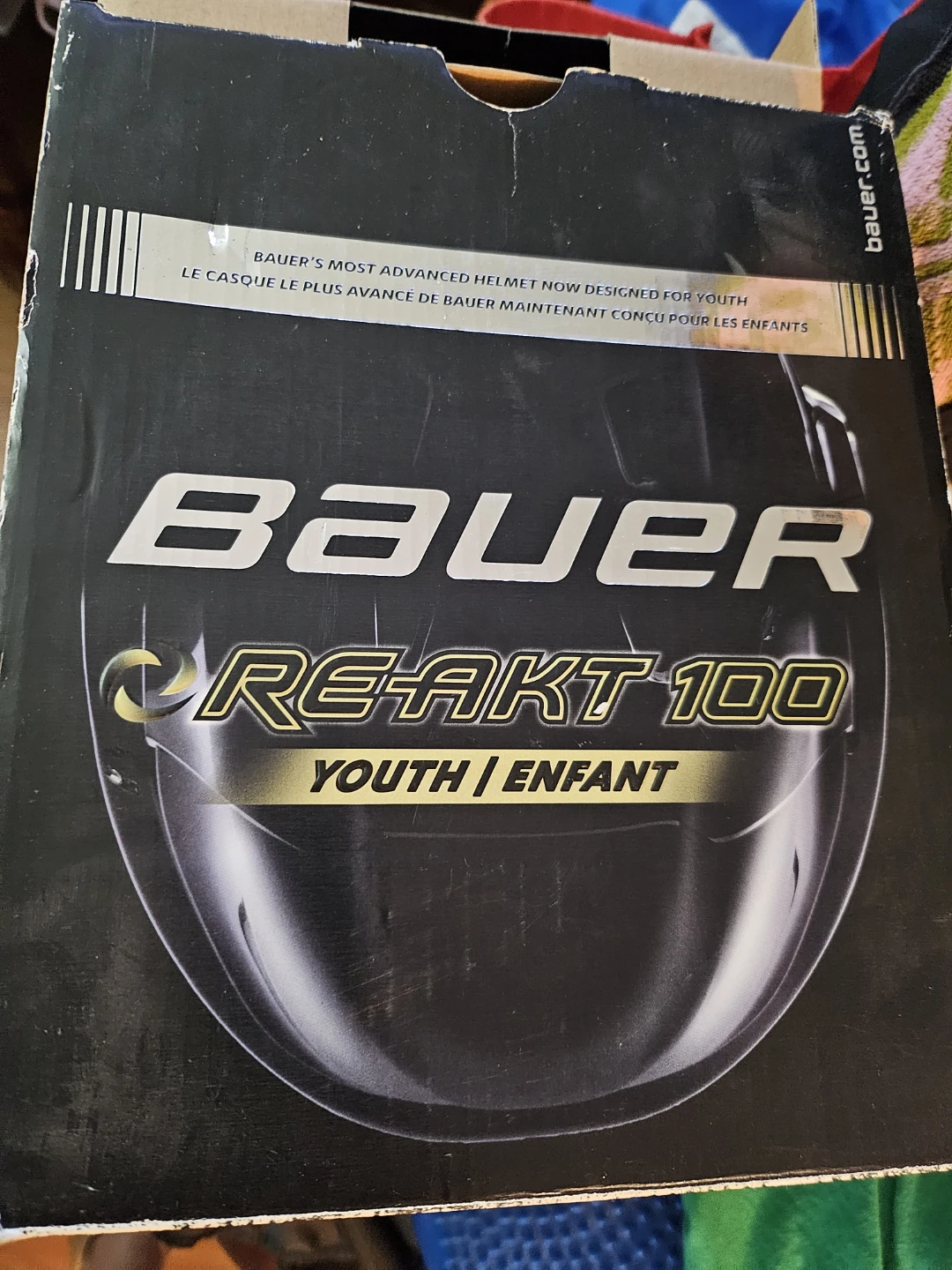 Bauer Re-Akt 100 Youth Hockey Helmet with Cage - photo 4