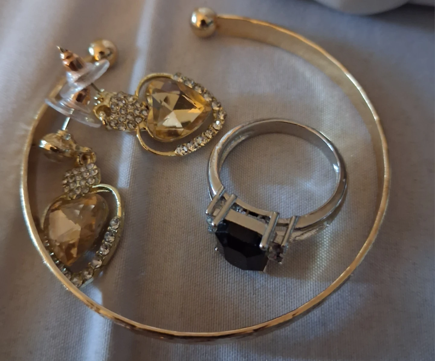 Heart Earrings and Ring Set - photo 2