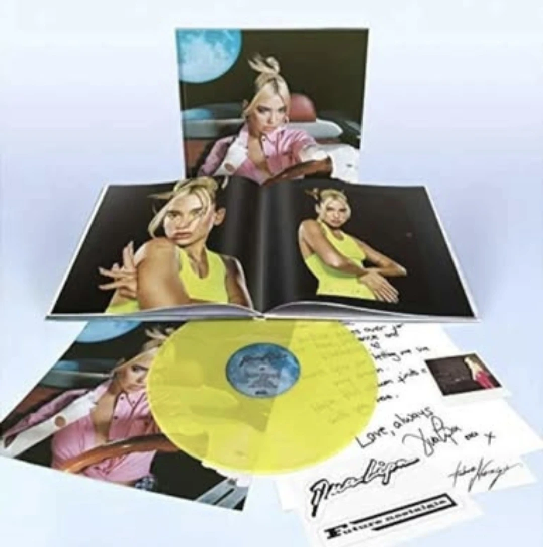 Dua Lipa Future Nostalgia Yellow 12" Box Set SEALED