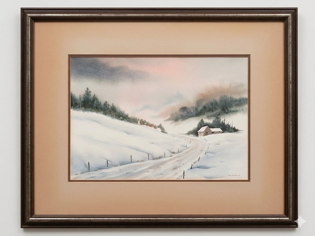 Ken MacFarlane (Canadian, 20th/21st Century) – Winter Mood