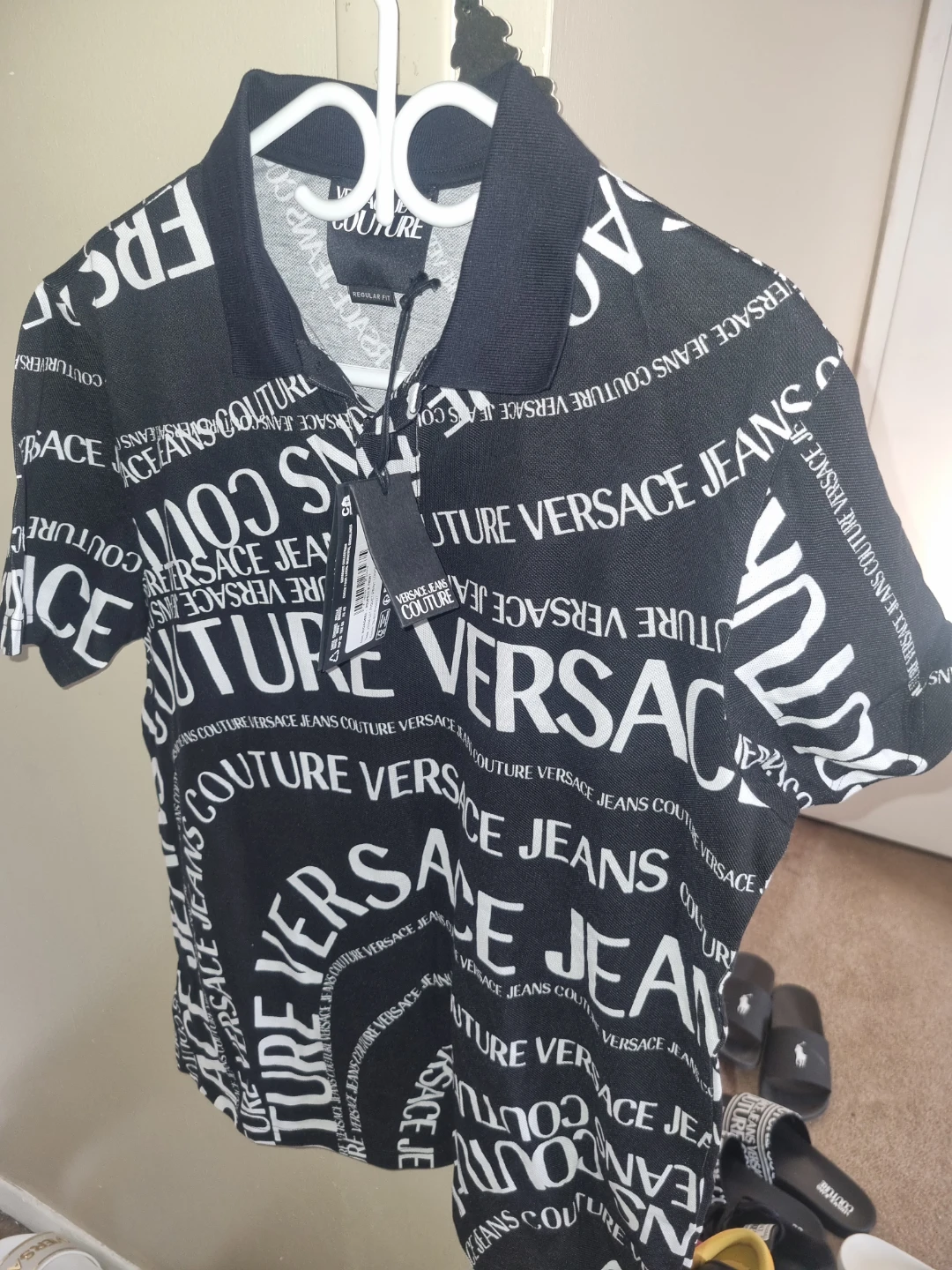 Versace Jeans Couture Polo Shirt - Black - photo 2
