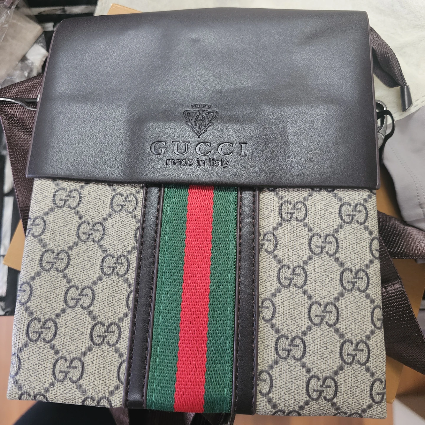 Gucci Style Messenger Bag