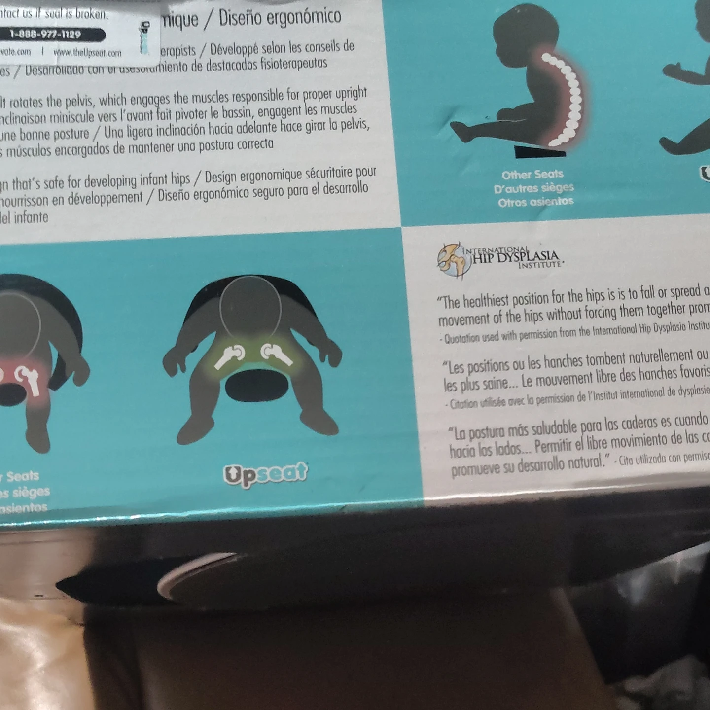 Upseat Baby Floor and Booster Seat