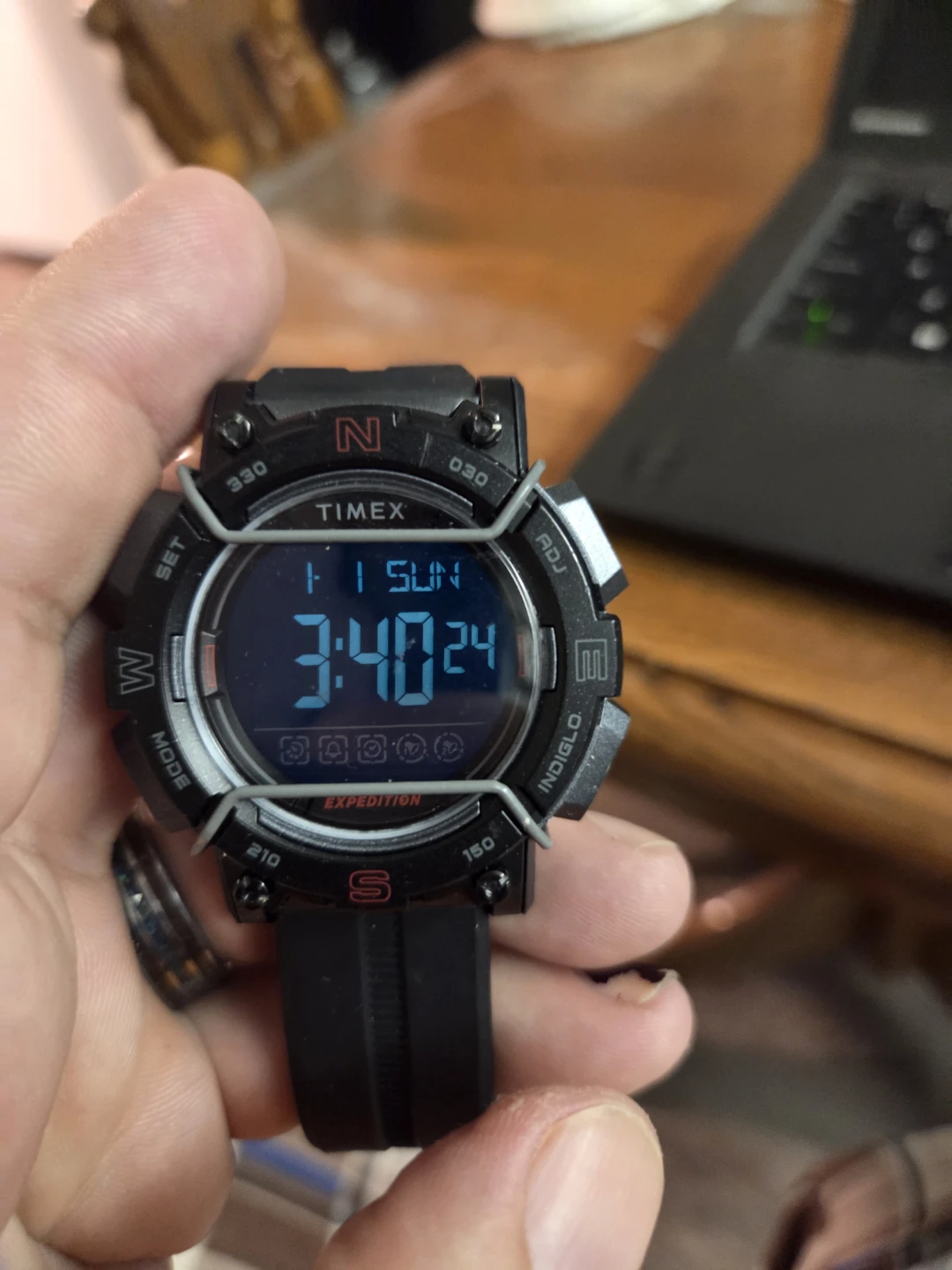 Timex Expedition Digital CAT World Time Mens Watch - photo 3