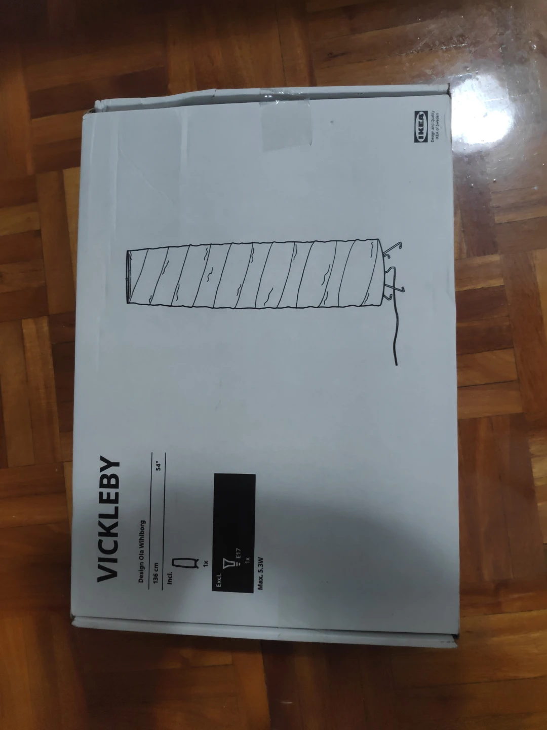 IKEA VICKLEBY Floor Lamp with Bulb - photo 2