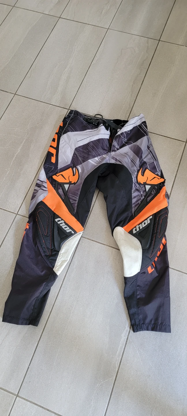 Thor Motocross Pants Orange/Black
