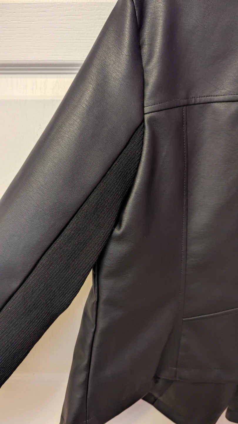Steve Madden Black Faux Leather Jacket - photo 4