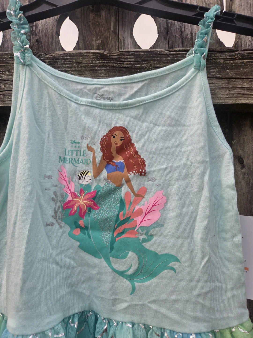 Disney The Little Mermaid Girls Dress Size 7 - photo 2