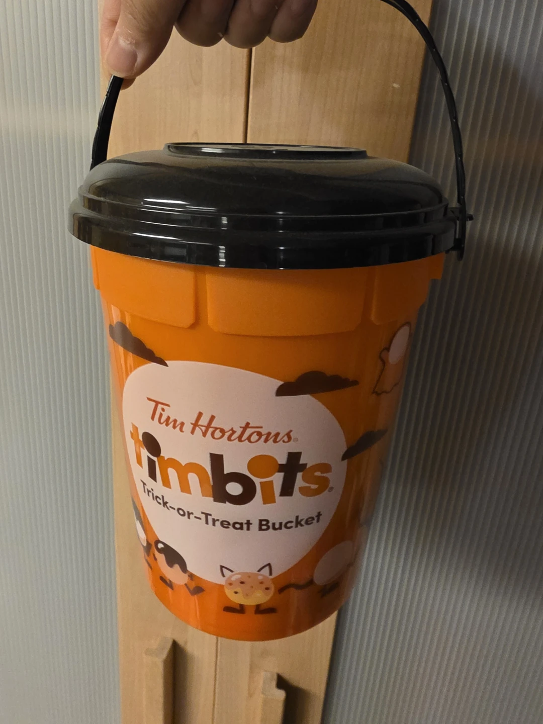 Tim Hortons Timbits Halloween Trick-or-Treat Bucket