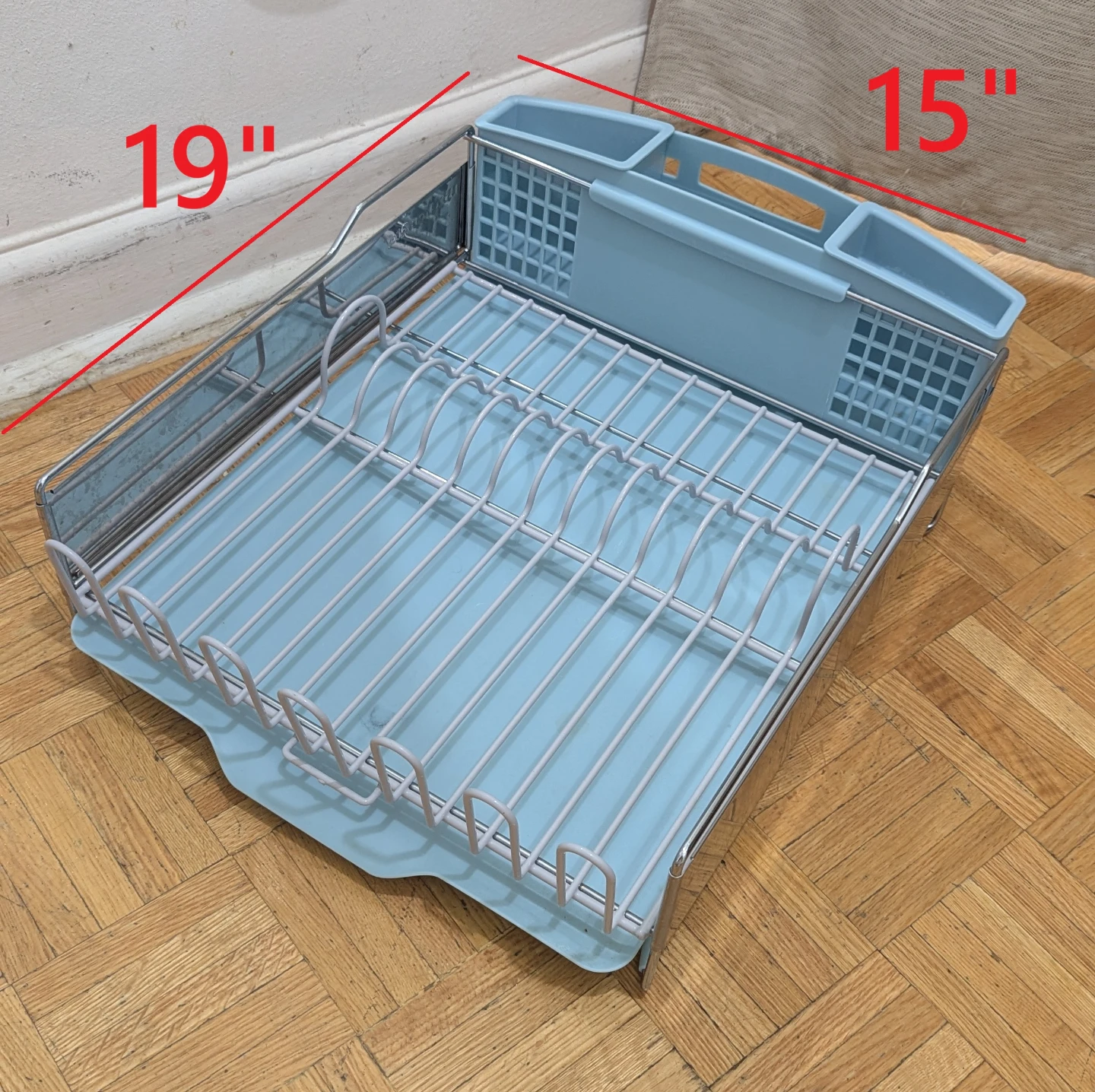 BIG Sink Stained Kitchen Steel Dish Drying Rack Kitchen Aid