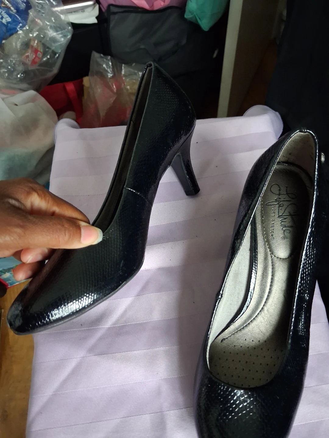 LifeStride Black Patent Heels - photo 4