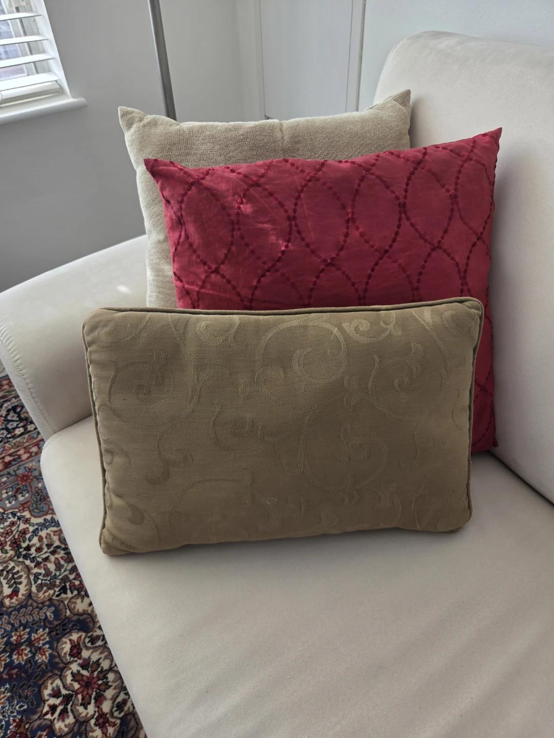 Decorative throw pillow - photo 3