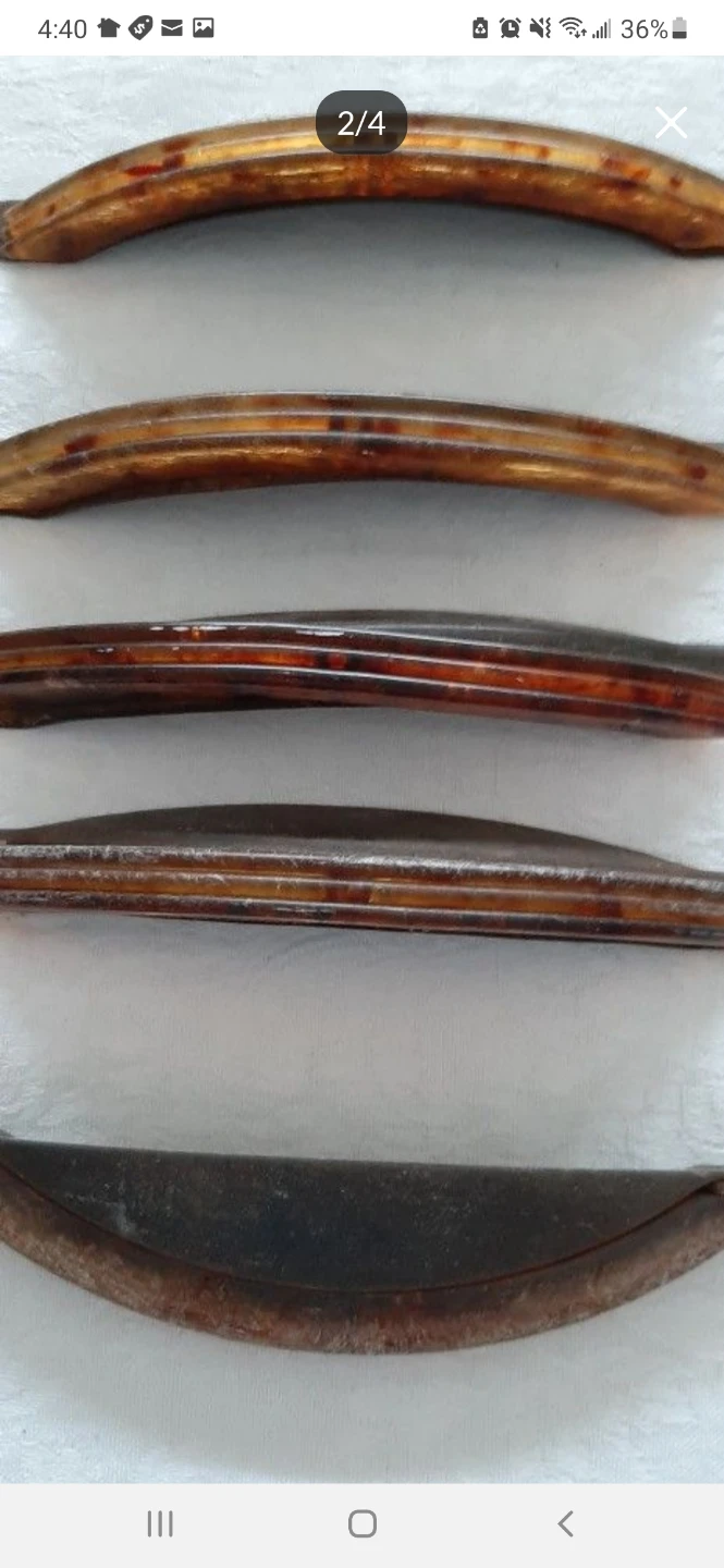 Vintage Bakelite Furniture Hardware. - photo 2