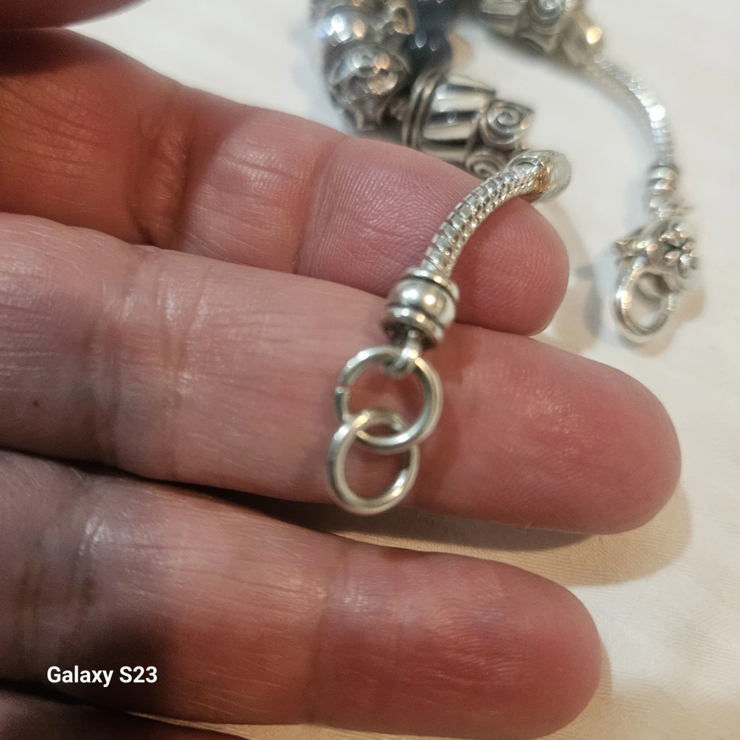 Snake Chain Charm Bracelet - photo 3