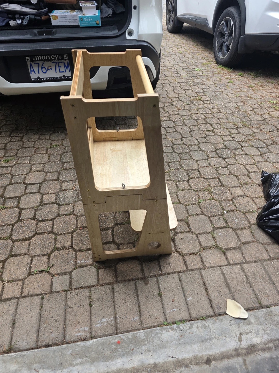 Wooden Kitchen Helper Stool - photo 2