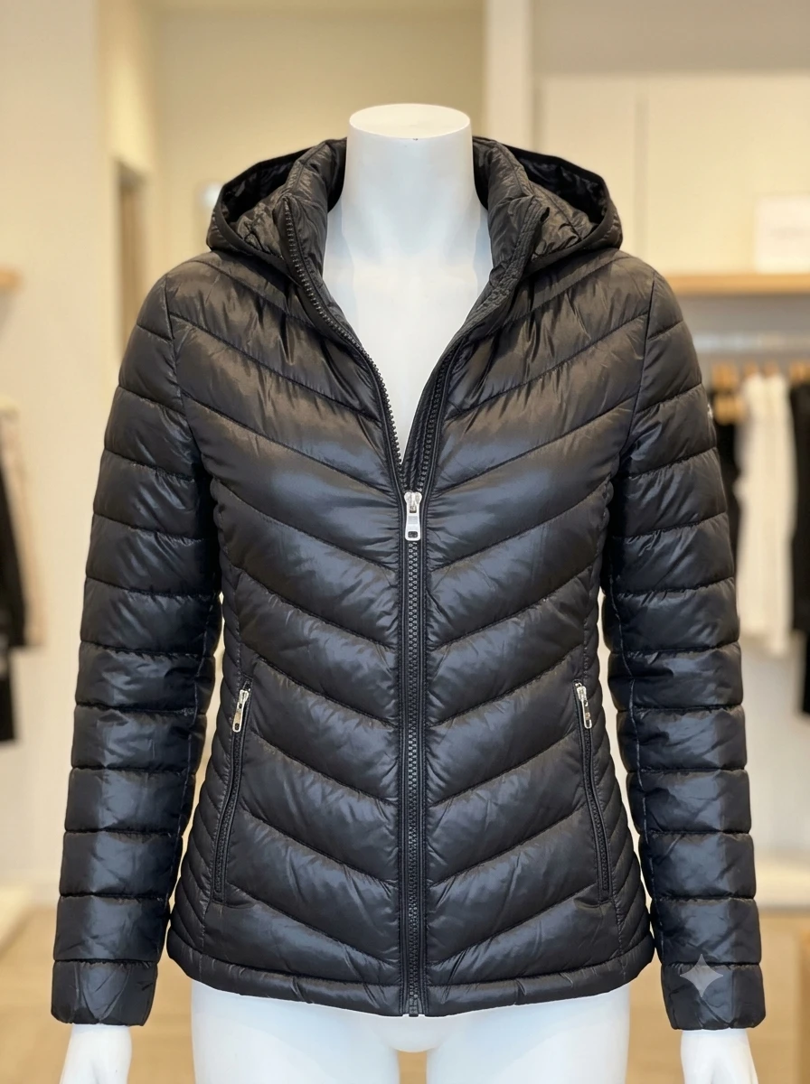 Manteau Calvin Klein en duvet, noir, grand - photo 3